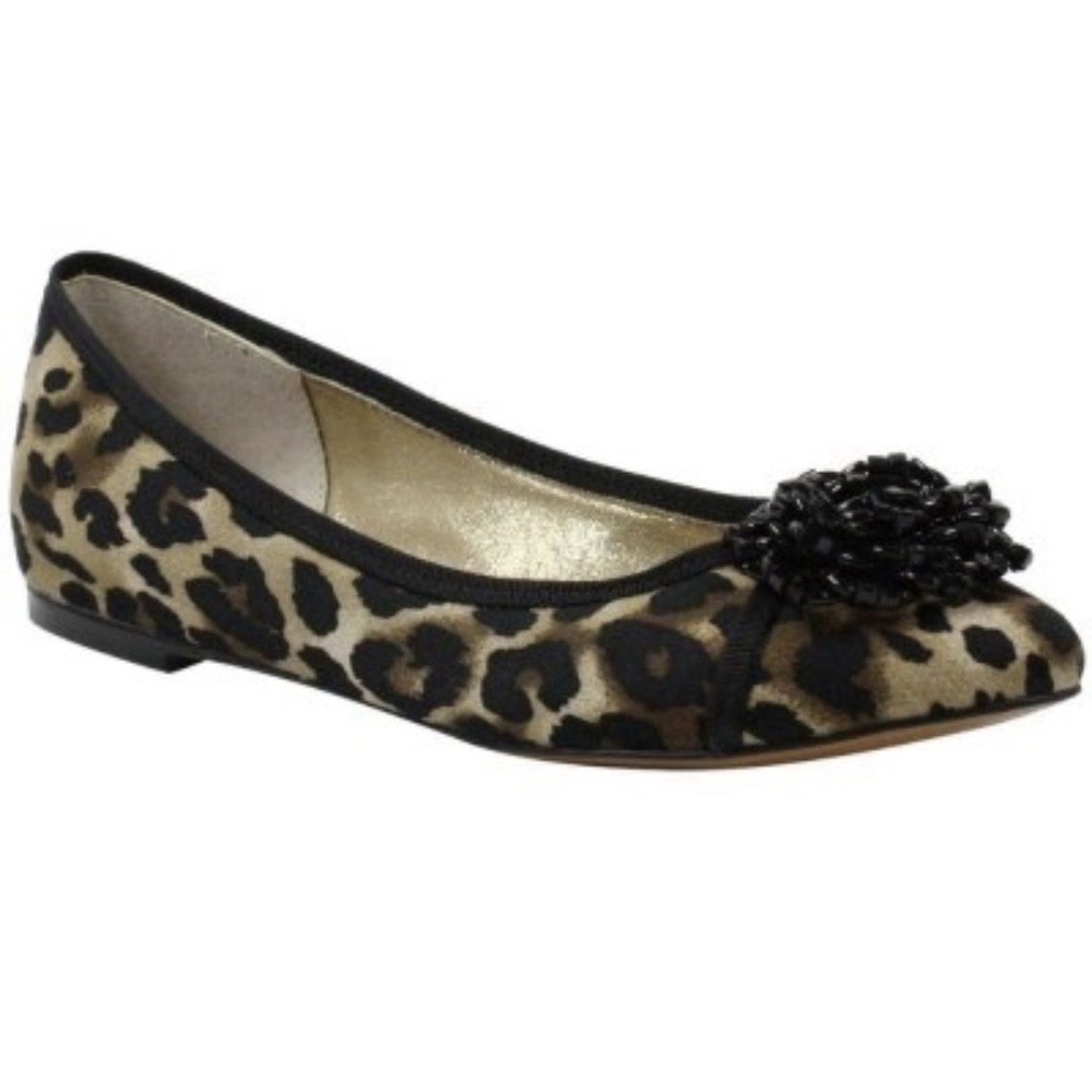 J. Renee Mallantha Round Toe Ballet Flats, Size 9.5 US
